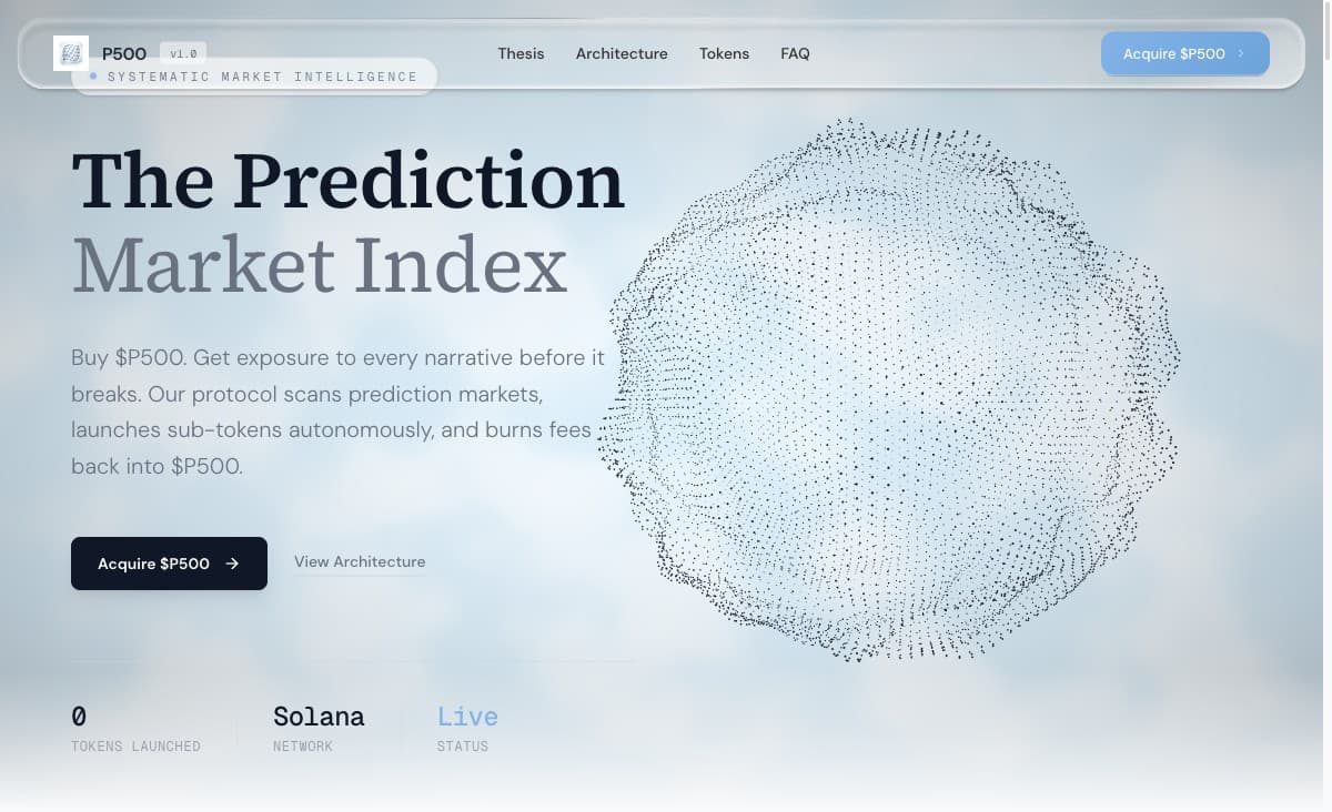 P500 — Prediction Index